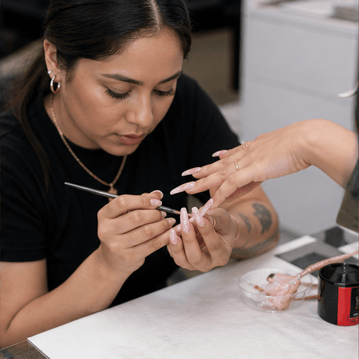 A detailed nail art set